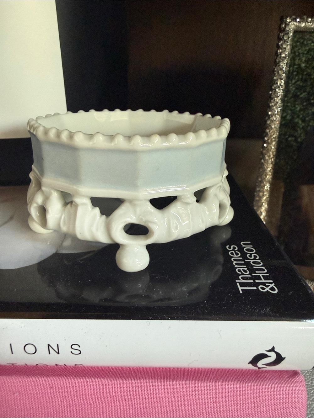 Nymphenburg highly collectible mini trinket dish.